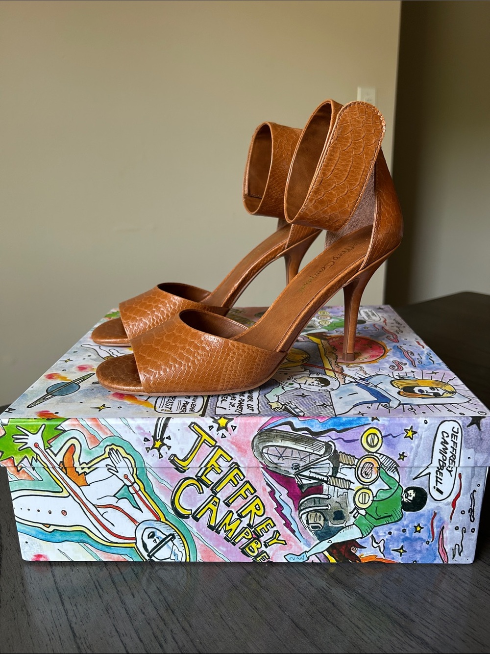 Jeffrey Campbell La Vida Ankle Strap Heel
